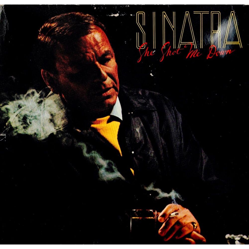 new sealed rare REP54117 She Shot Me Down VINYL LP Frank Sinatra & Friends